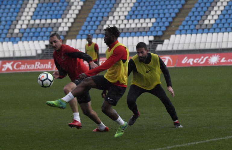 Entrenamiento en el Mediterráneo.