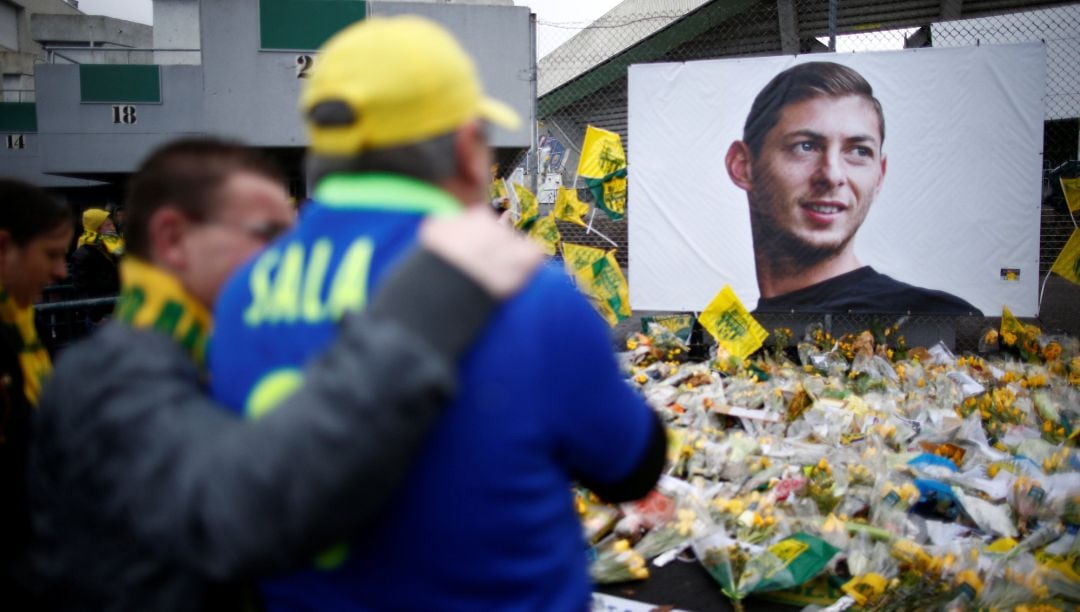 Un aficionado del Nantes recuerda a Emiliano Sala