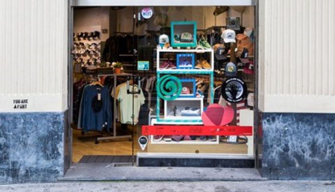 Un comercio de Bilbao