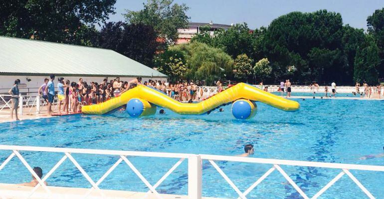 Fiesta acuática en las piscinas de verano de Colmenar Viejo