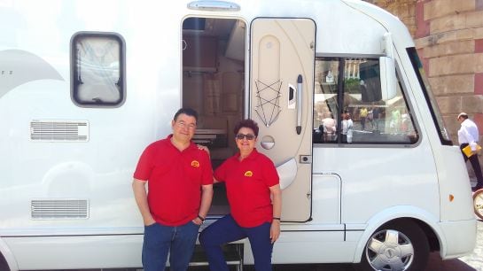 Carmen y Blas, dos experimentados autocaravanistas hablan maravillas de esta forma de viajar