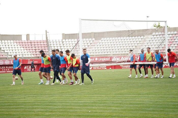 Un entreno del Algeciras