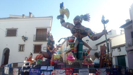 Falla Les Roques, quinto premio de Sección Primera.