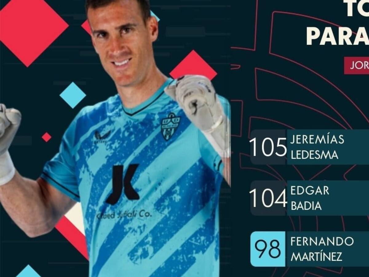 Fernando en el top 3 de la Liga: casi 100 paradas