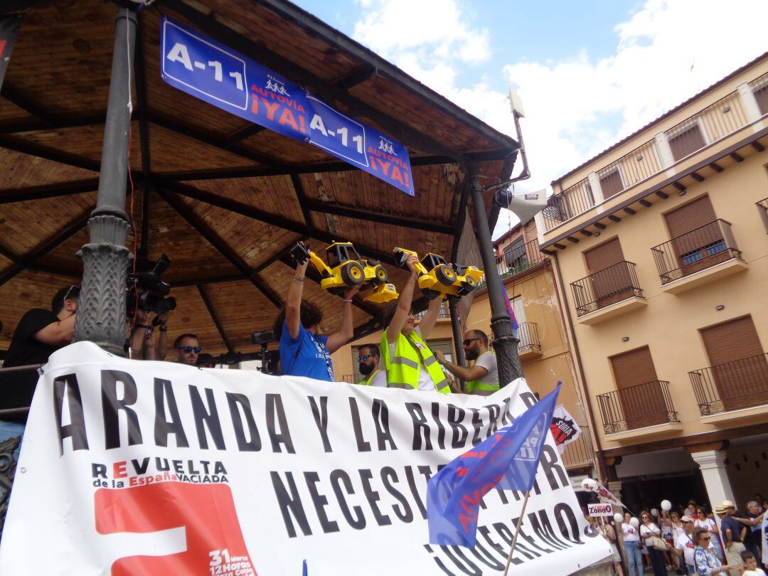 Imagen de archivo de la marcha lenmta del 25 de agosto de 2019