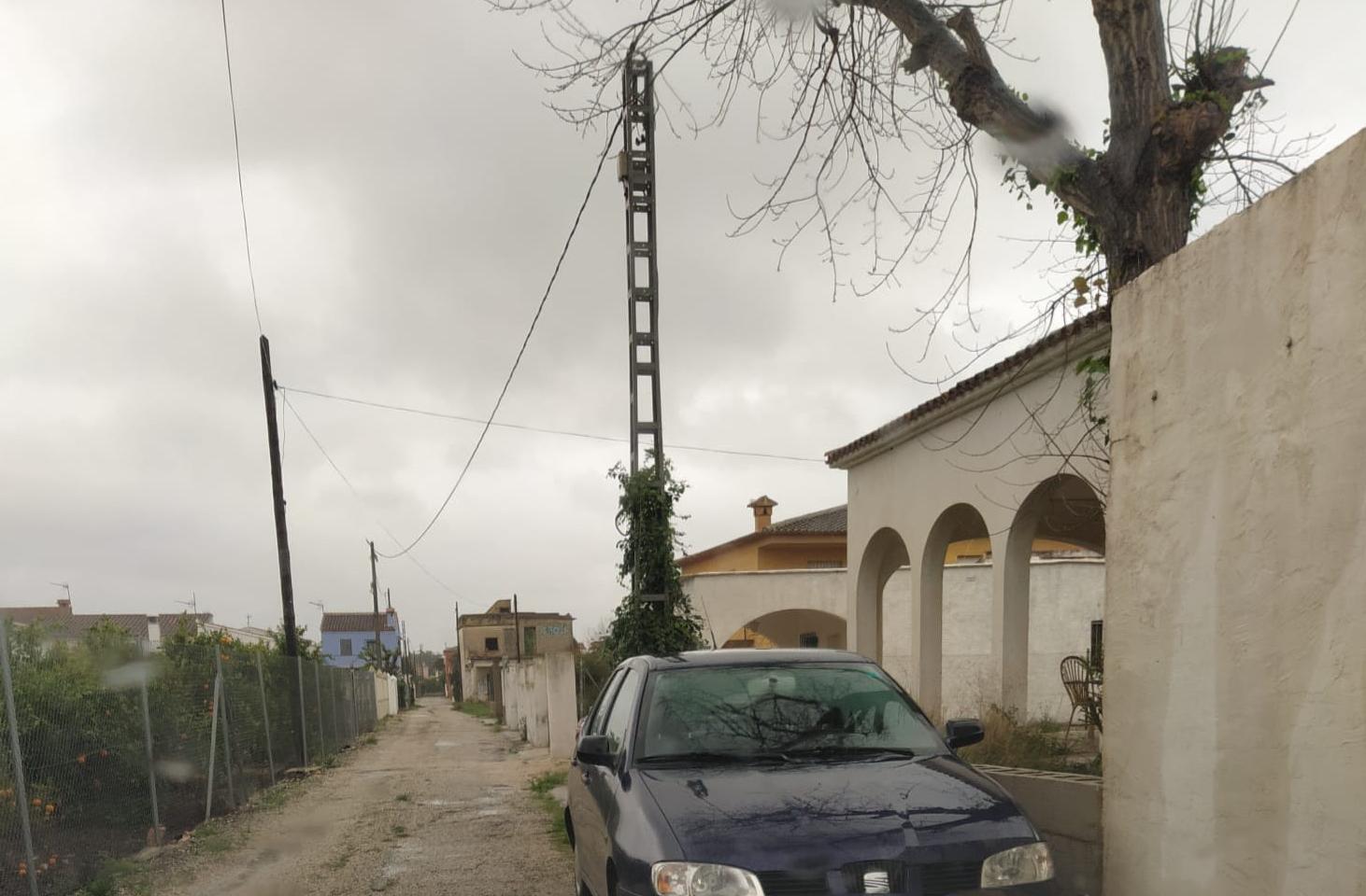 Zona de Oliva donde se han detectado okupas