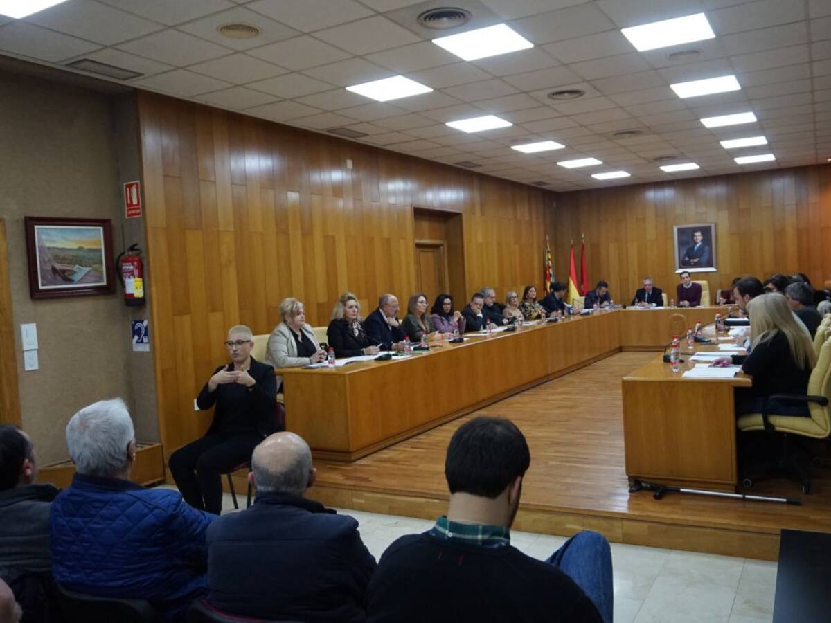Elda aprueba las mociones de EU y de la edil no adscrita De la Dueña