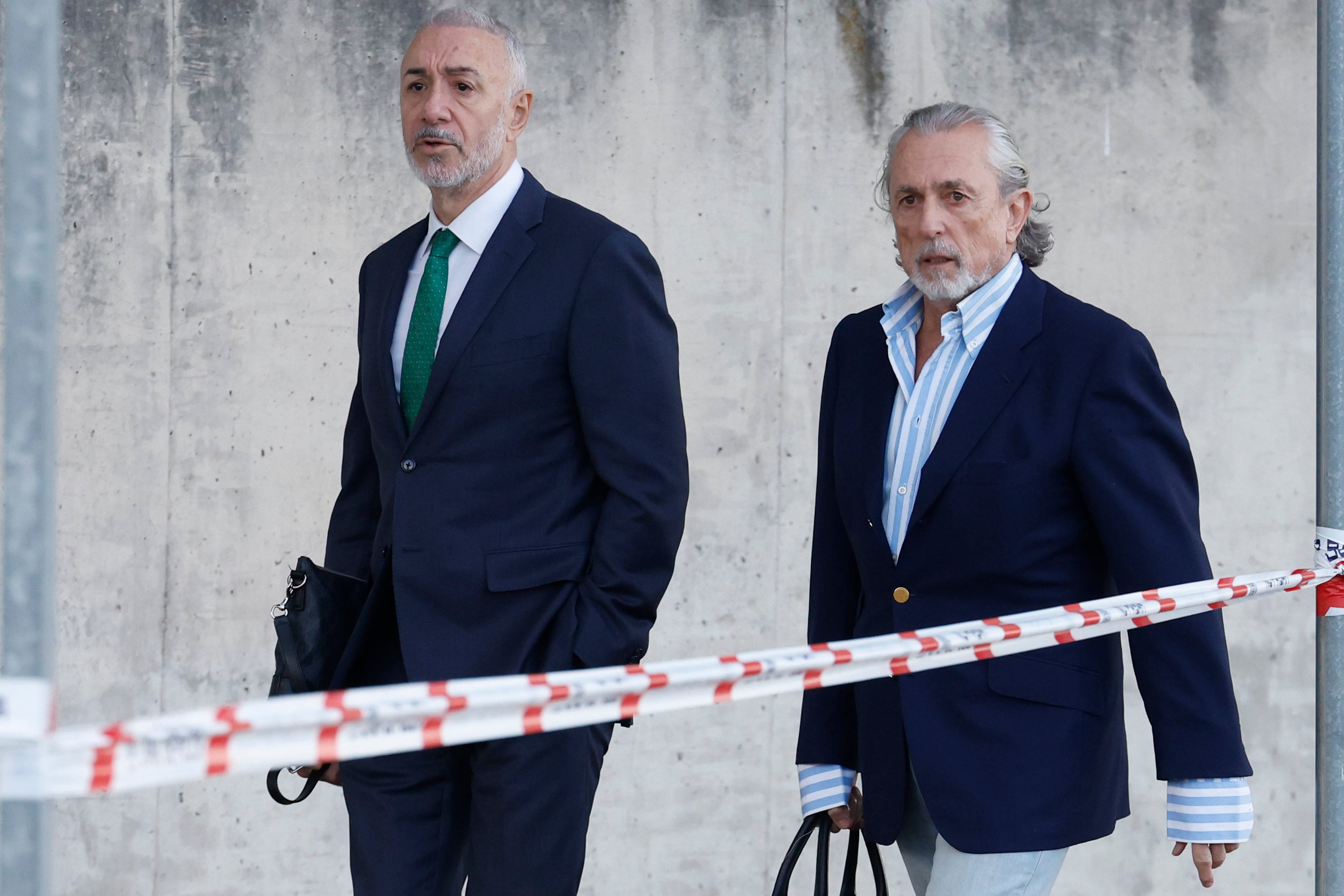 Francisco Correa (derecha) líder de la trama de corrupción conocida como Caso Gürtel