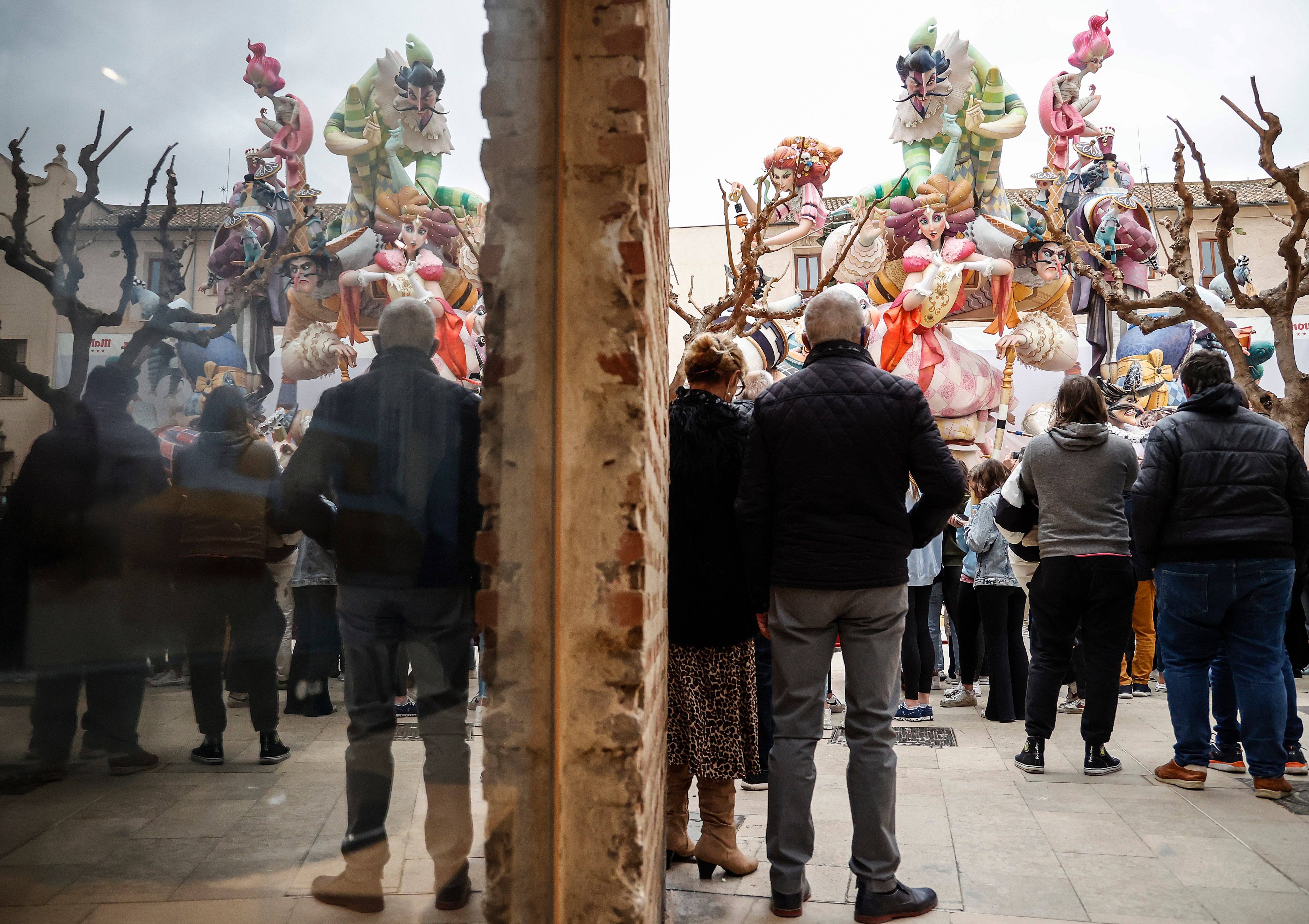 Falla plaza del Pilar