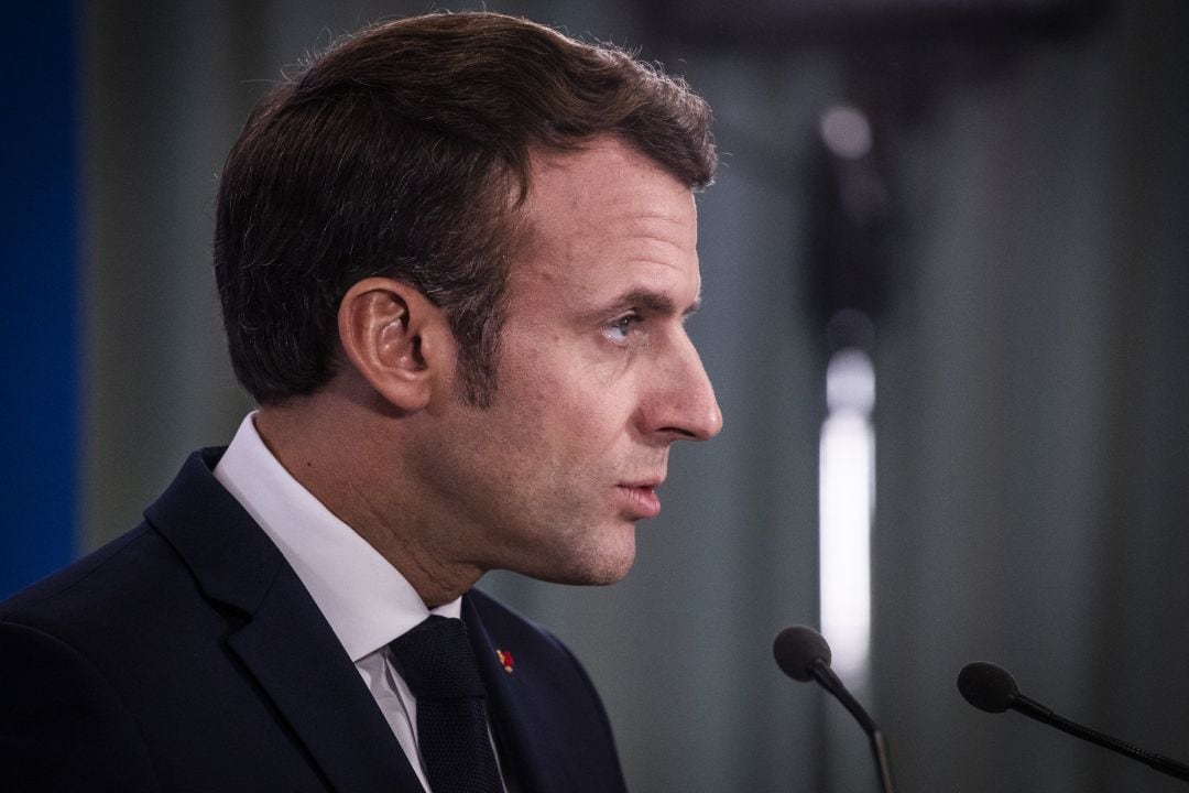 El presidente de Francia, Emmanuel Macron