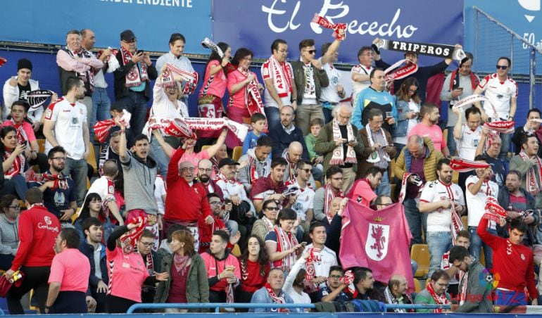 La hinchada culturalista se dejó sentir en Alcorcón