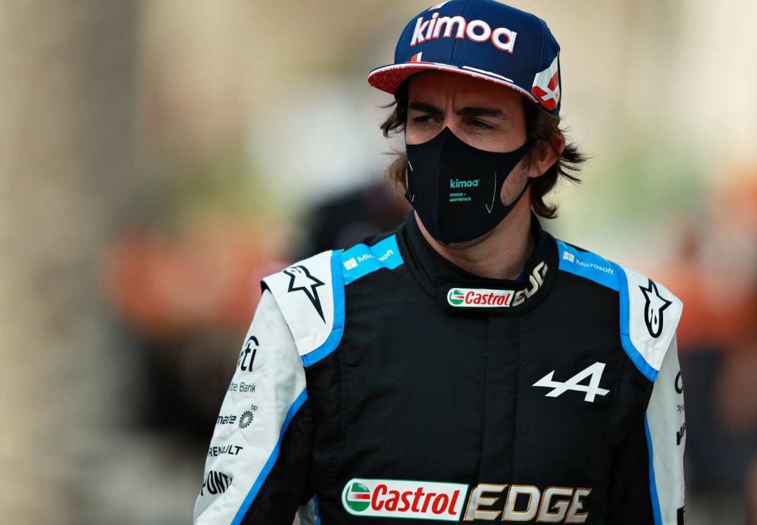 Fernando Alonso, antes del inicio de los test de pretemporada de la F1.