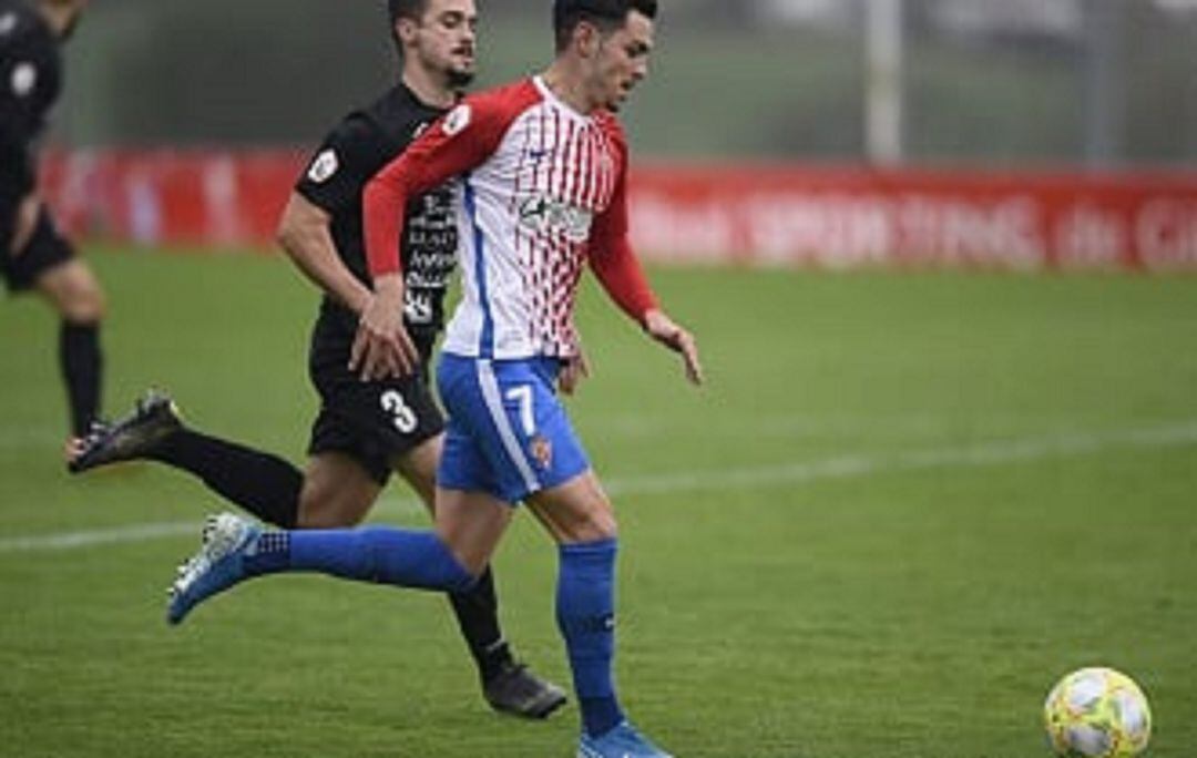 Imagen del partido de este domingo