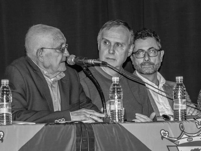 Tinín Melgosa, en la presentación de su último libro