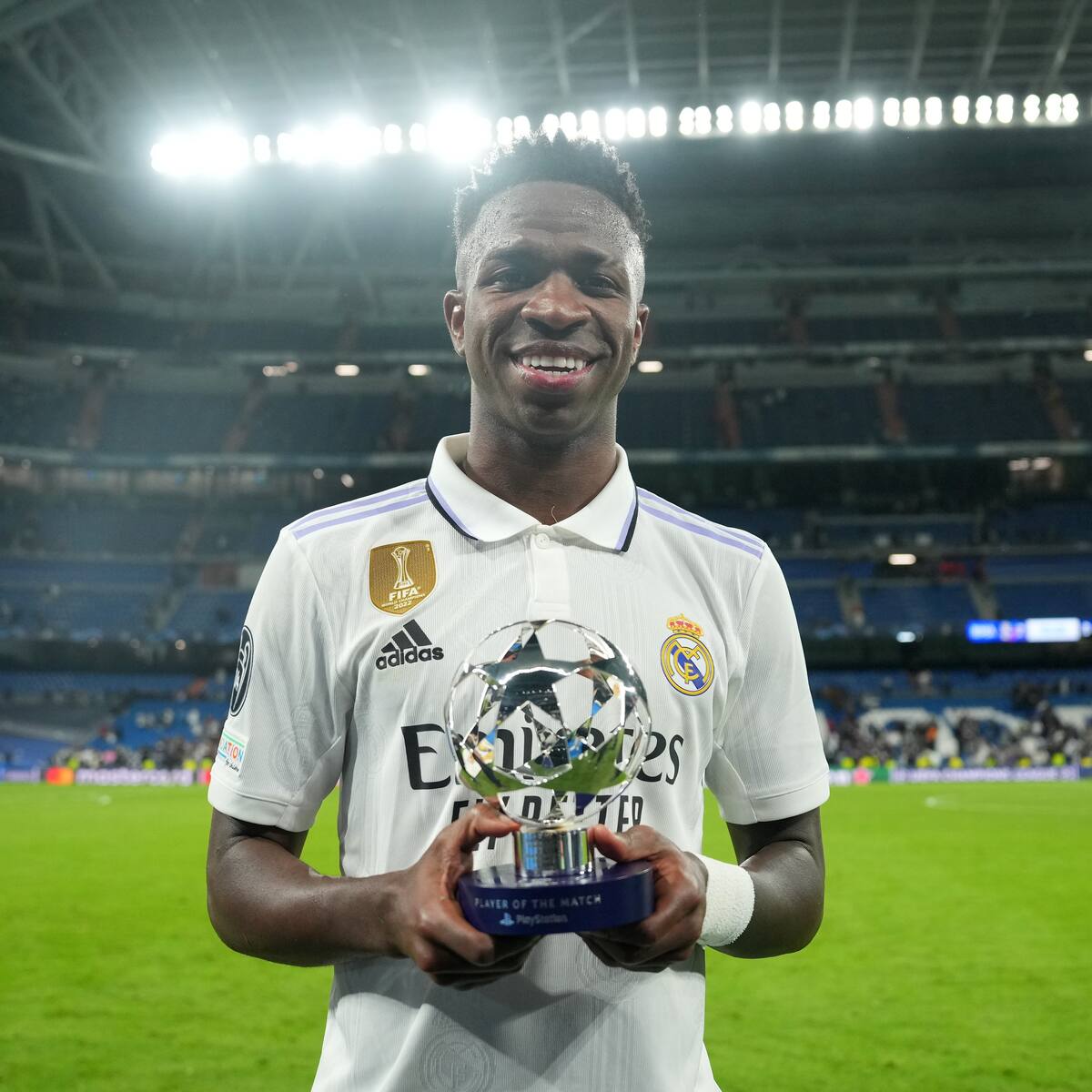 Vinicius Júnior: "Ancelotti es el mejor del mundo, ojalá me pueda entrenar en el Madrid y en Brasil"