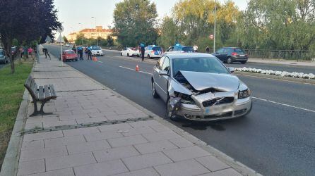 Estado en el que quedó el vehículo que recibió el impacto