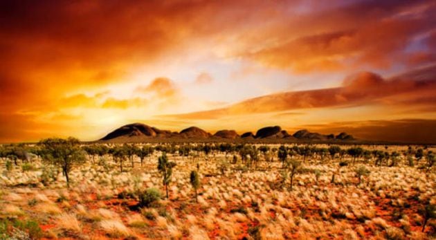 Imagen de archivo del desierto del Sahara