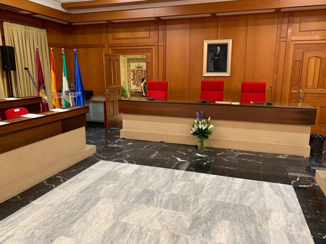 Salón de plenos del Ayuntamiento de Córdoba