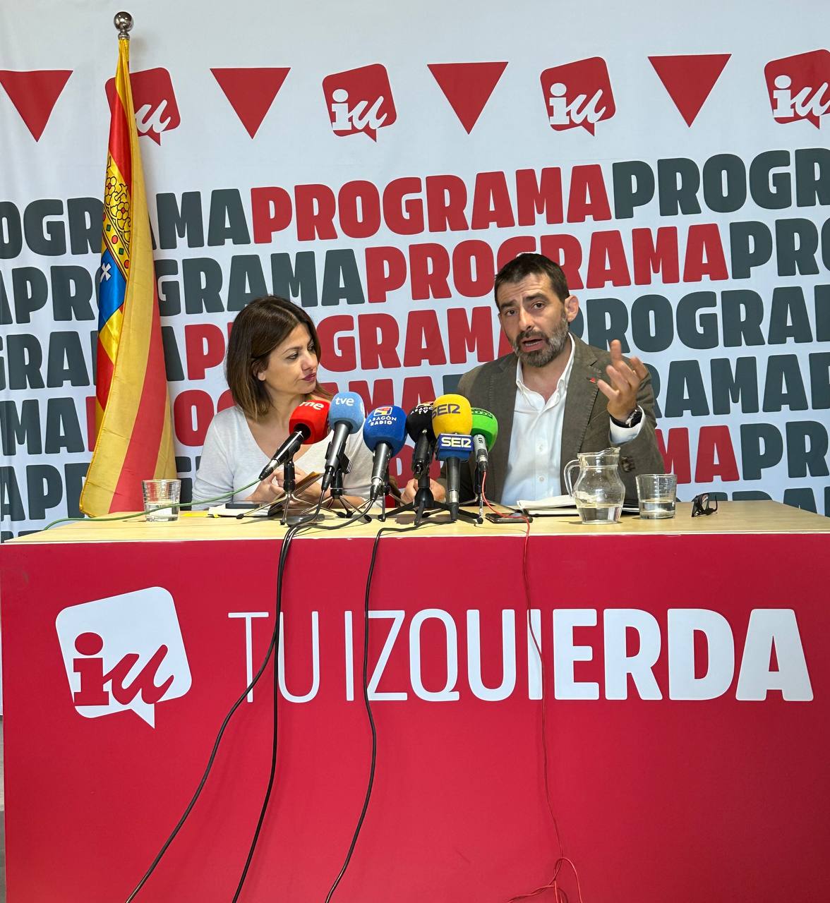 Sira Rego y Álvaro Sanz