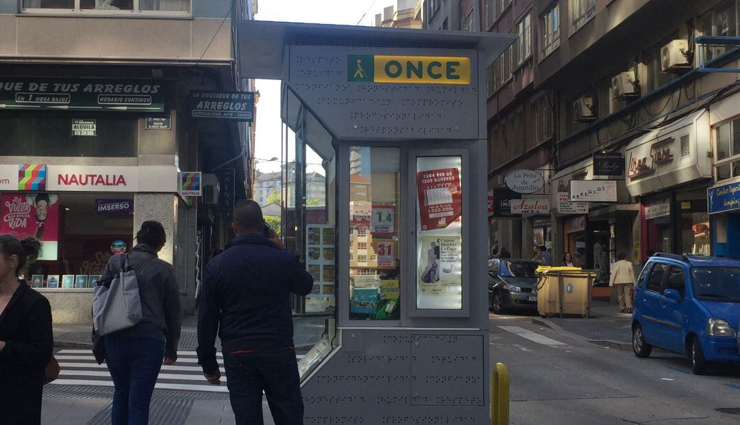 Kiosko de la ONCE en A Coruña