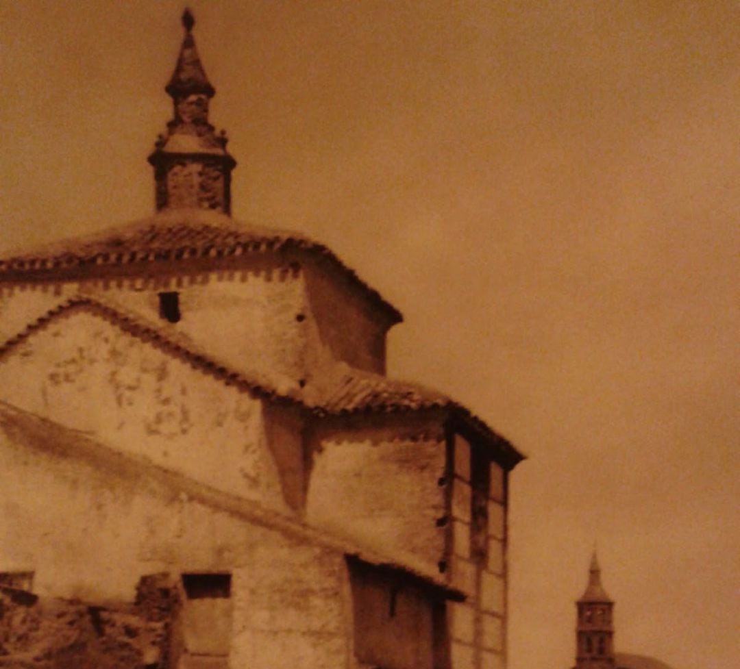 Imagen antigua de Valdepeñas (Ciudad Real) 