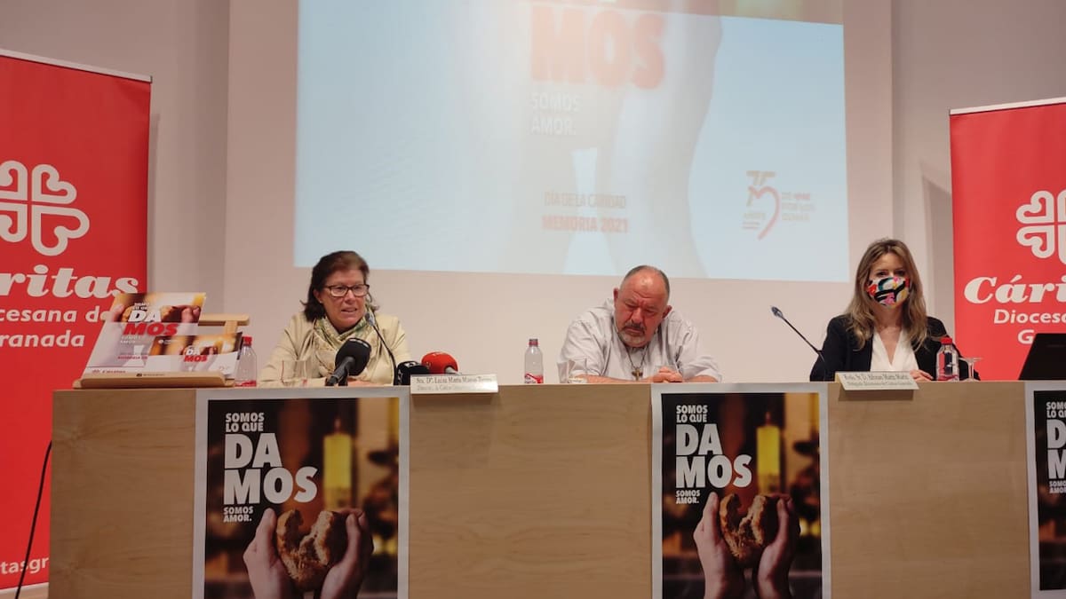 Los pobres de Granada, más pobres: Memoria Cáritas 2021