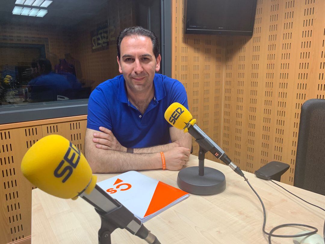 Mario Simón, candidato de Ciudadanos al Ayuntamiento de Palencia