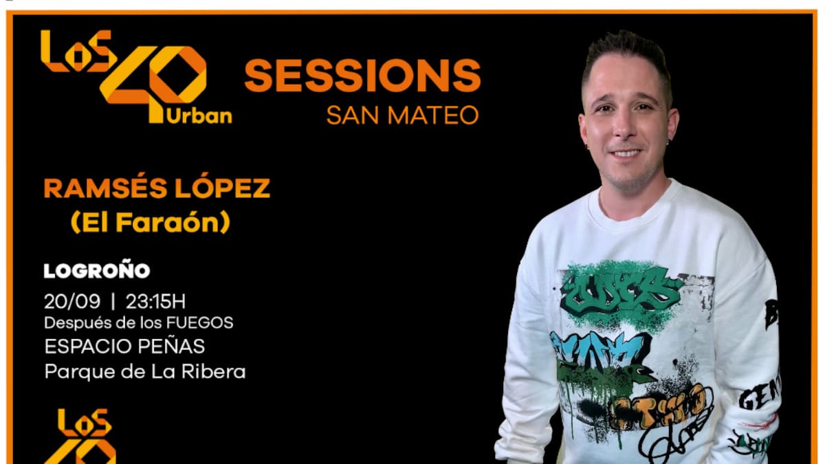 Los 40 Urban en el Espacio Peñas de Logroño con el mejor ritmo de ‘El Faraón’ (19/09/2023)