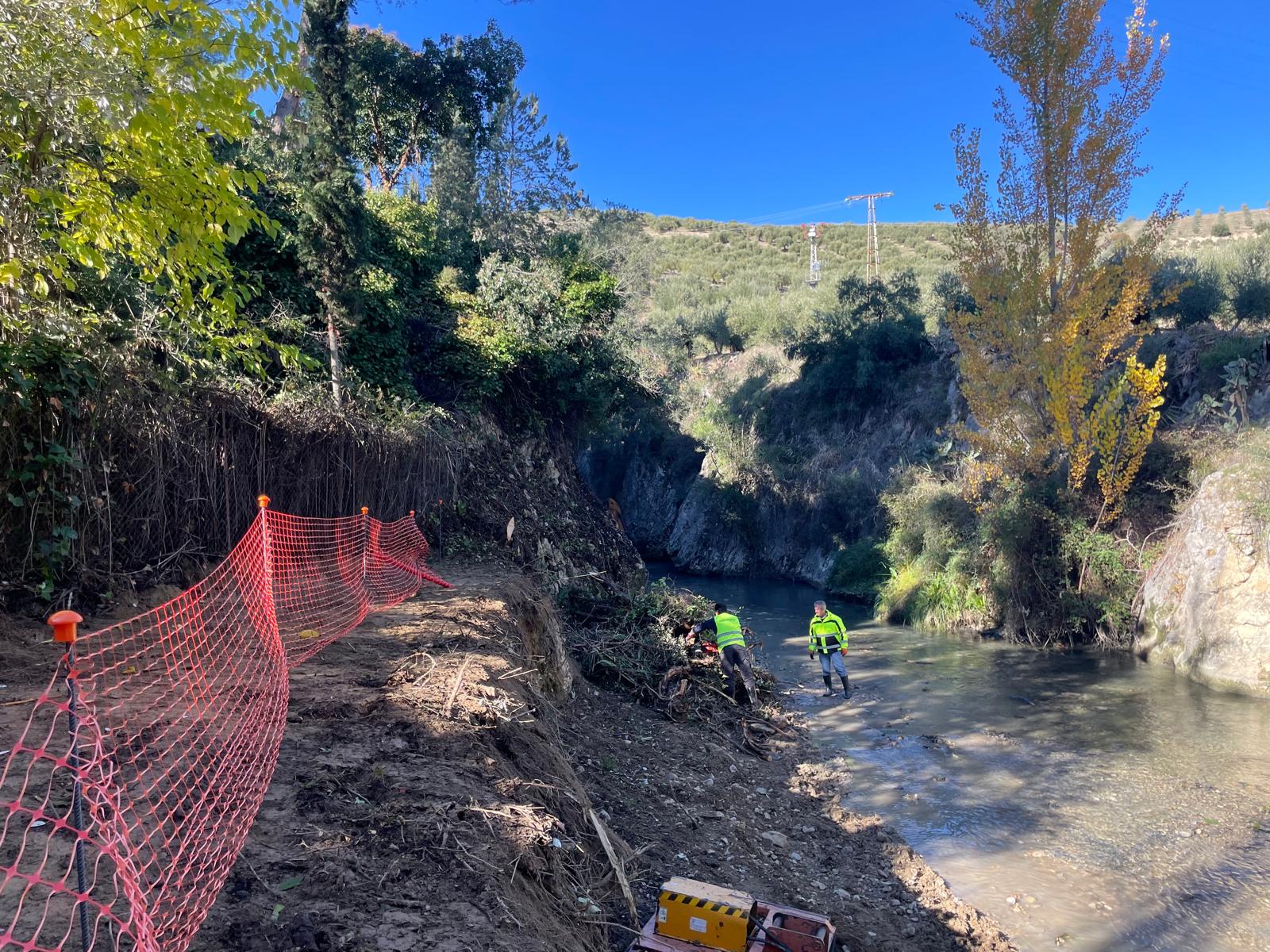 Inicio obras de la segunda fase de los Cañones en Jaén.