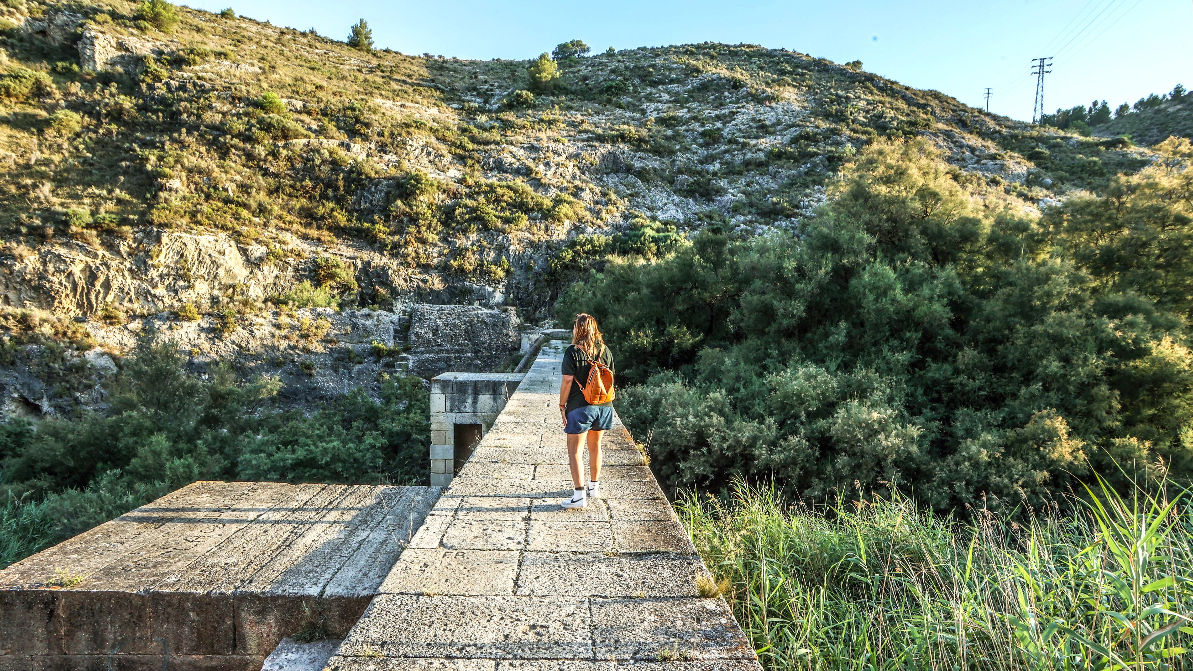 Presa del pantano de Elda