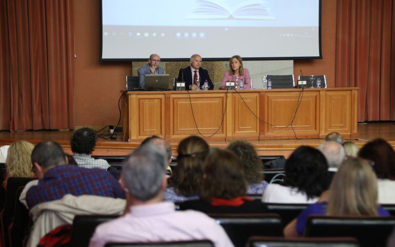 Bernabé Palacín, Urbano Alonso y Mar Moreno