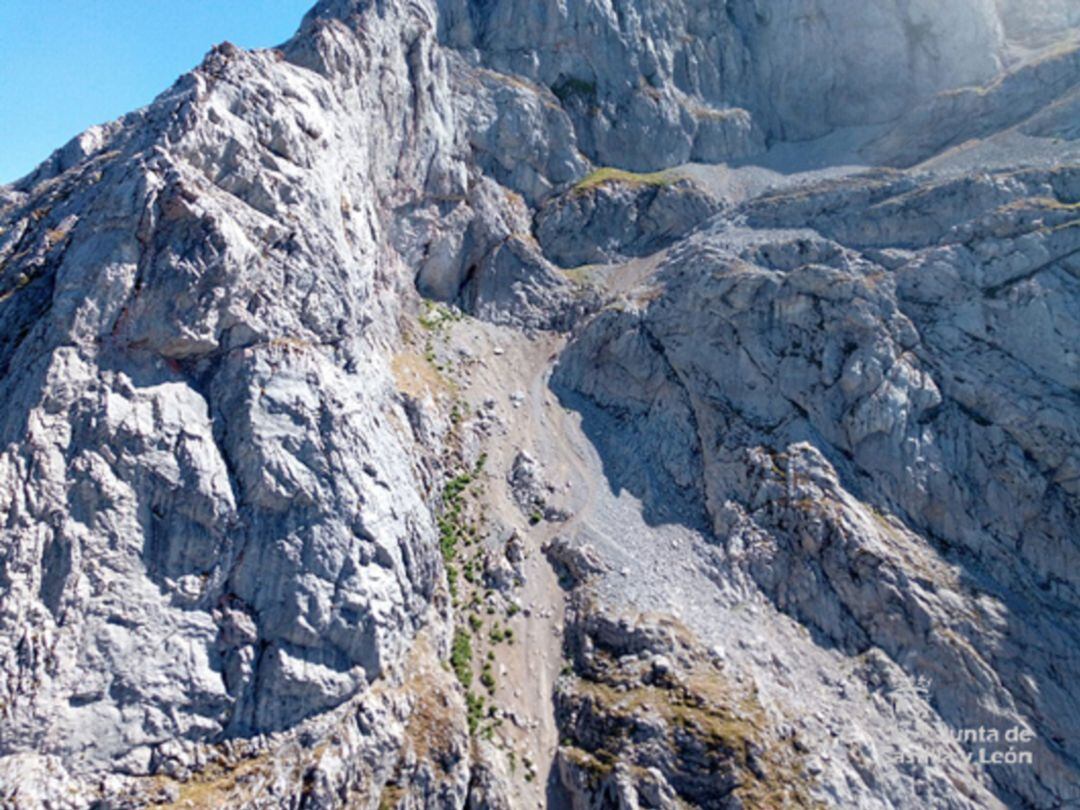 Rescate en la montaña de Palencia