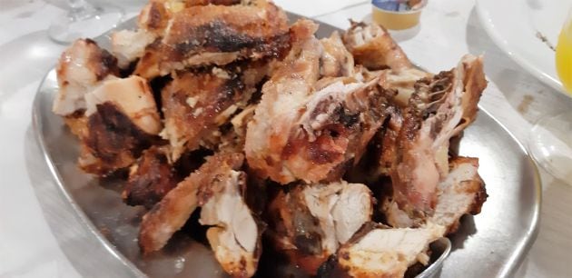 El exquisito pollo asado de la Churrasqueira Paraíso “Luis dos Frangos”, en Sao Bras de Alportel