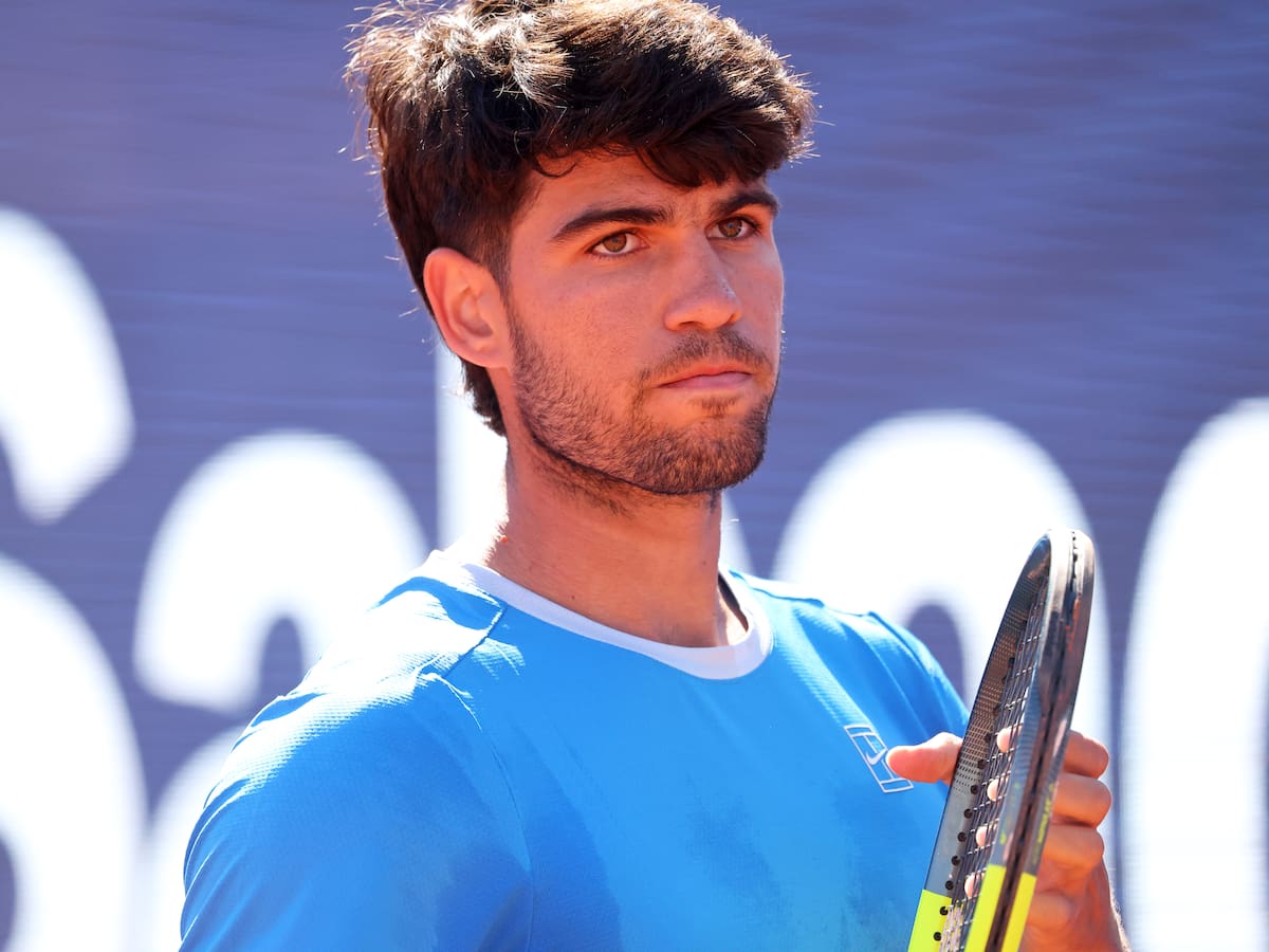 Carlos Alcaraz se retira del Conde de Godó: "Es una lesión un poquito más seria de lo que todos nos esperábamos"