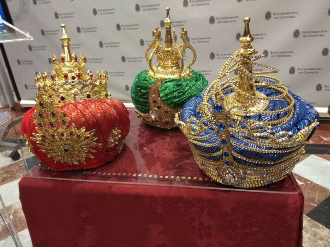 Coronas de los Reyes Magos de Oriente