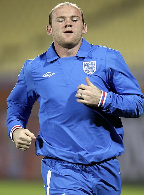 Rooney, en los entrenamientos de Inglaterra