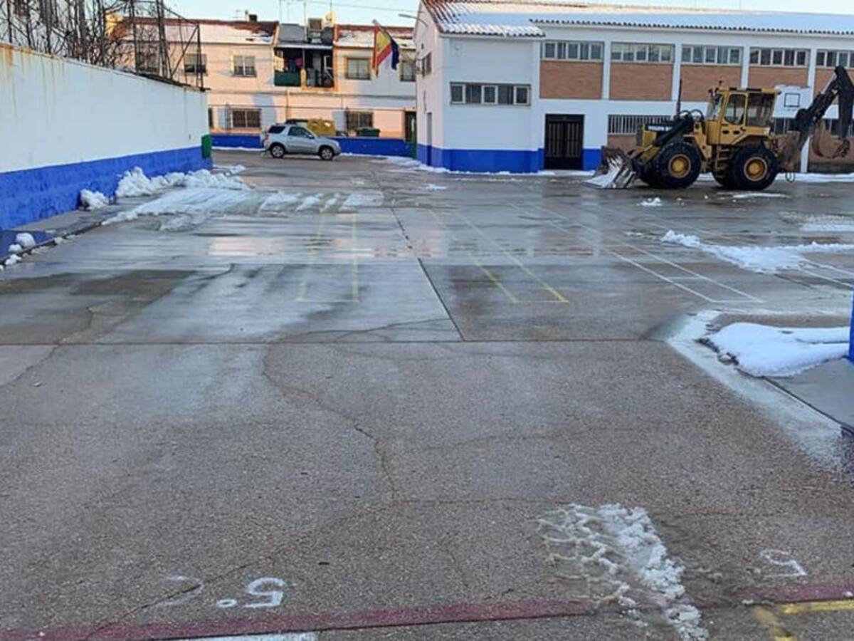El hielo y el frío, protagonistas en la vuelta a las aulas en La Mancha
