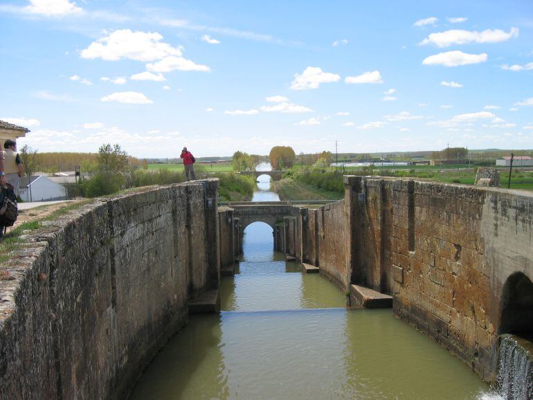 Esclusa de Frómista (Palencia)