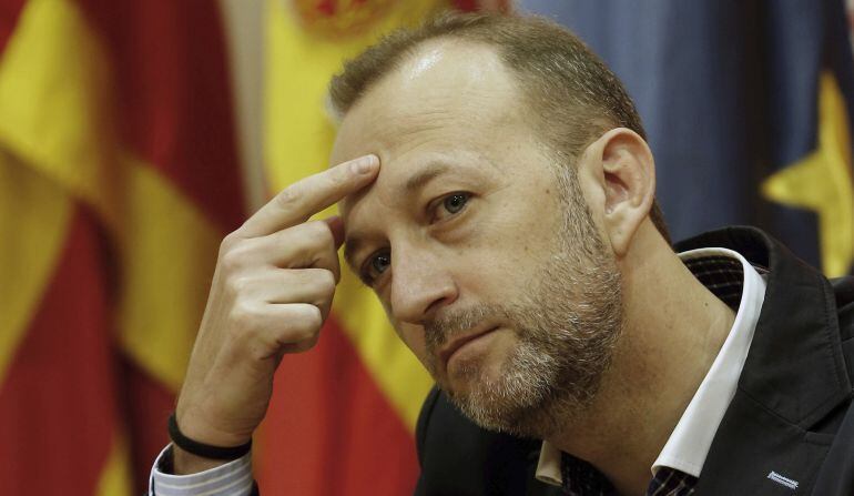 Alexis Marí es el portavoz del grupo parlamentario de Ciudadanos en les Corts