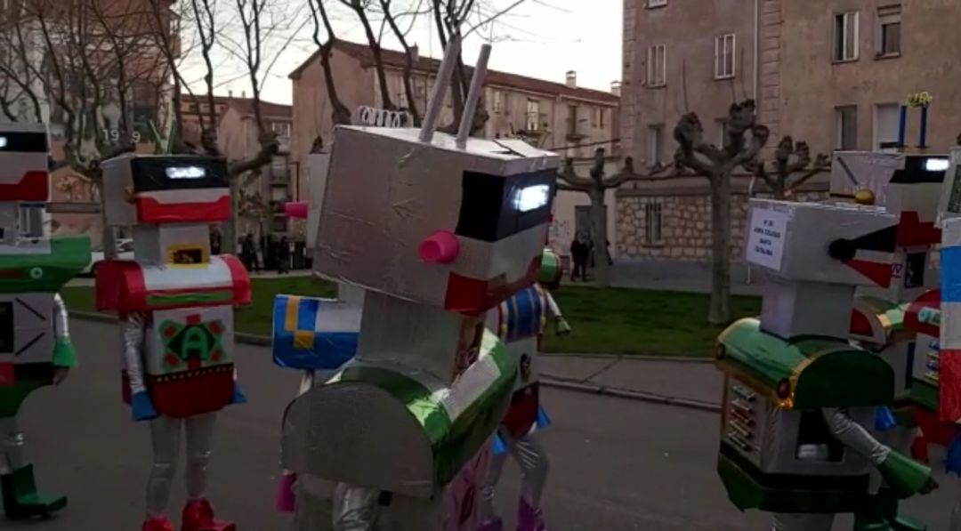 Los 'Catabots' del AMPA Santa Catalina triufaron