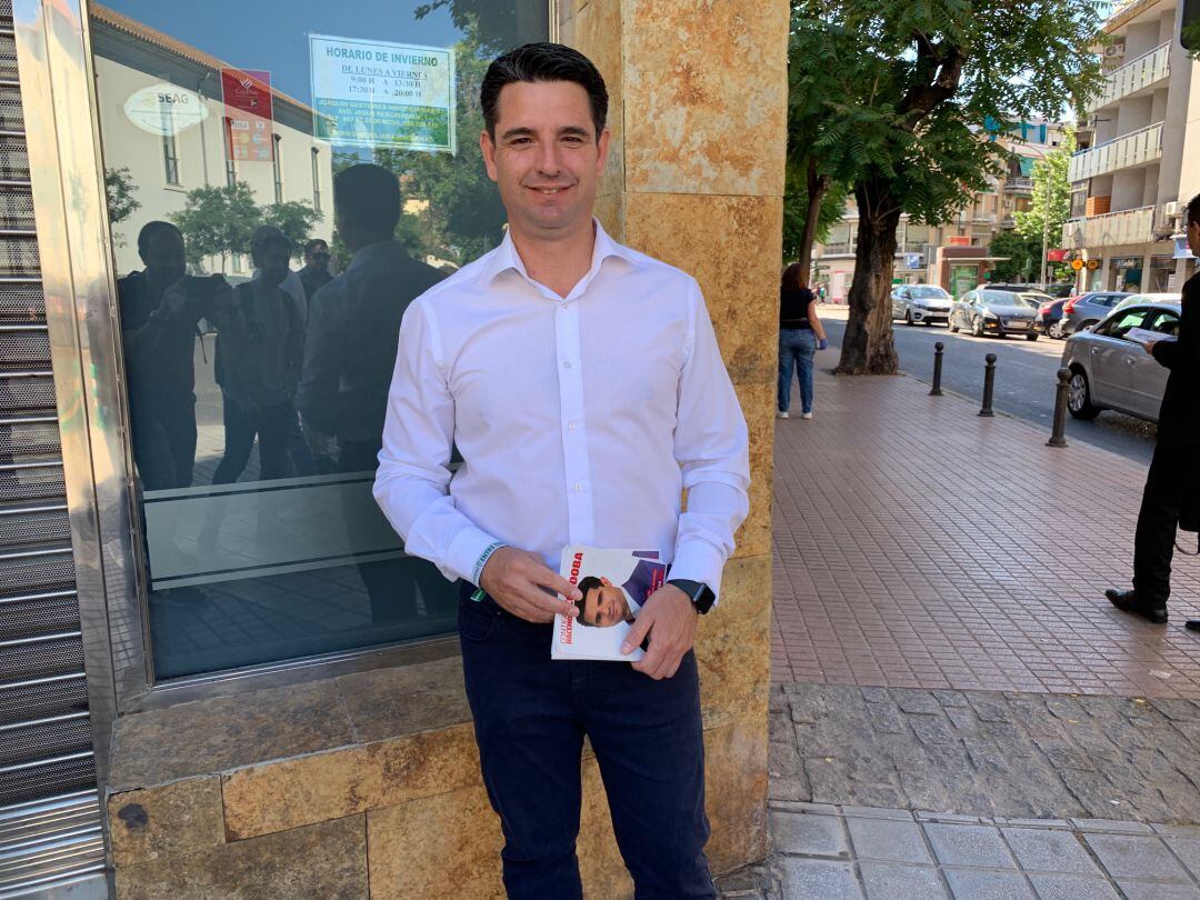 Pedro García, candidato a la alcaldía por IU