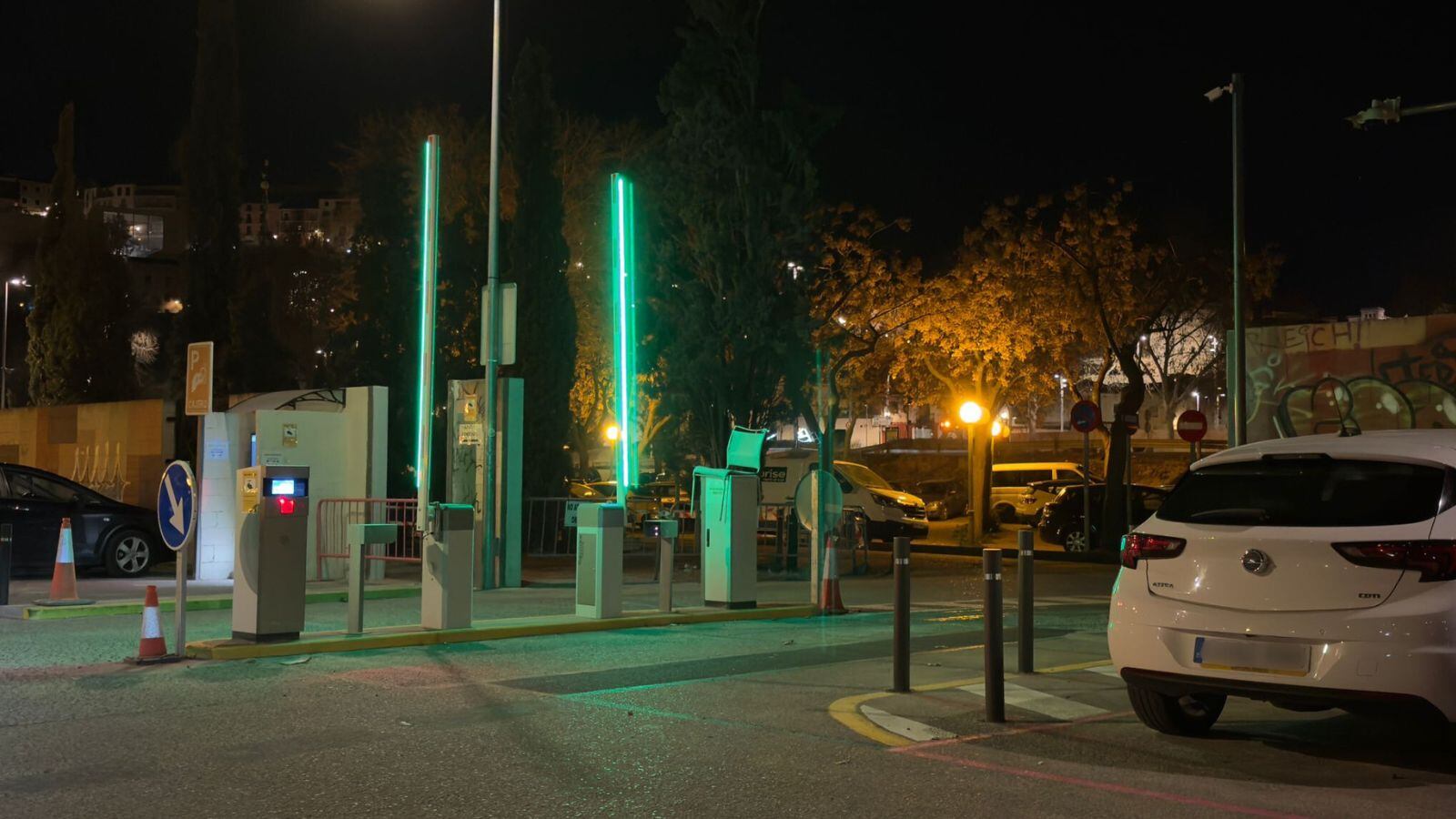Imagen de archivo de la entrada al aparcamiento de Safont en Toledo