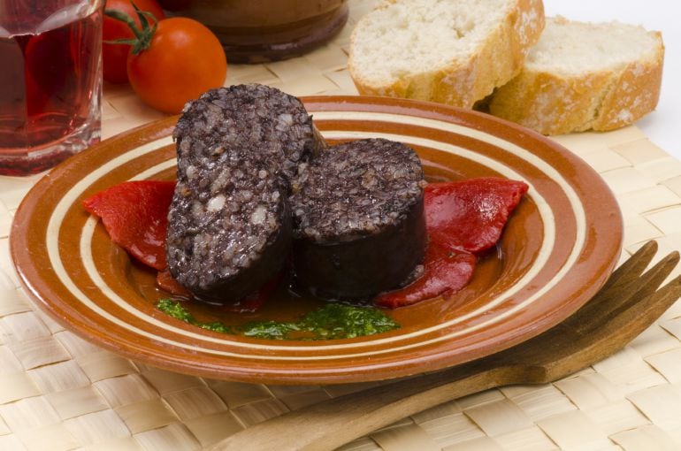 La morcilla de Burgos, emblema de la Capital Española de la Gastronomía en 2013.