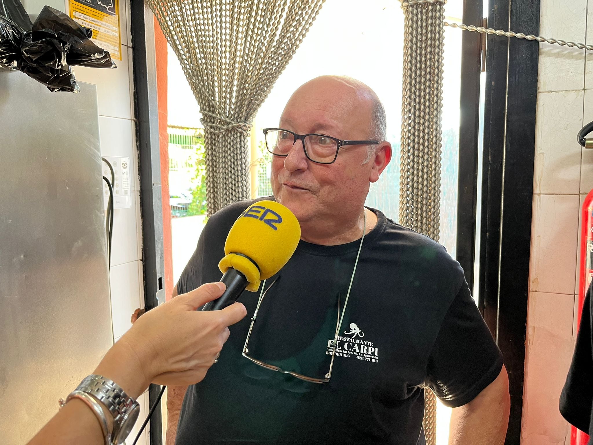 Pulpo a la cartagenera en el restaurante El Carpi