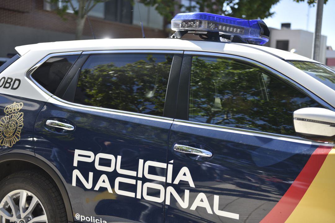 Coche de Policía Nacional. 