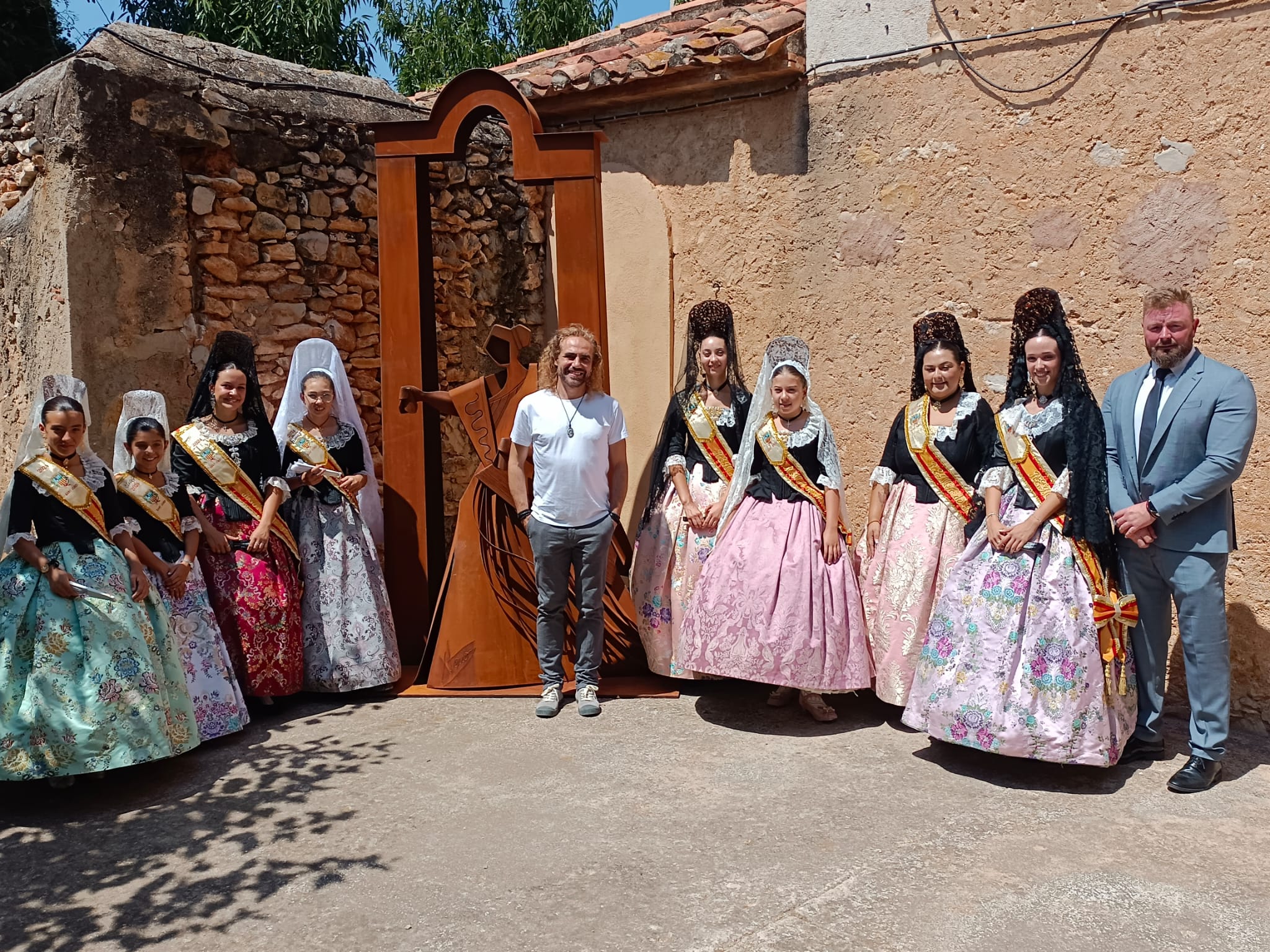 Inauguración del Certamen Internacional de Escultura