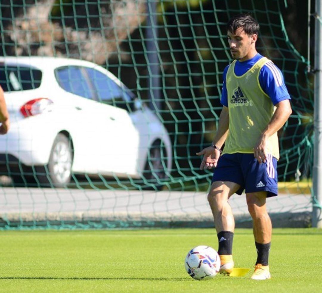 Iza Carcelén durante un entrenamiento.