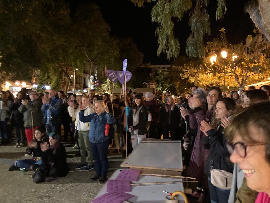 Imagen de la concentración en Ibiza