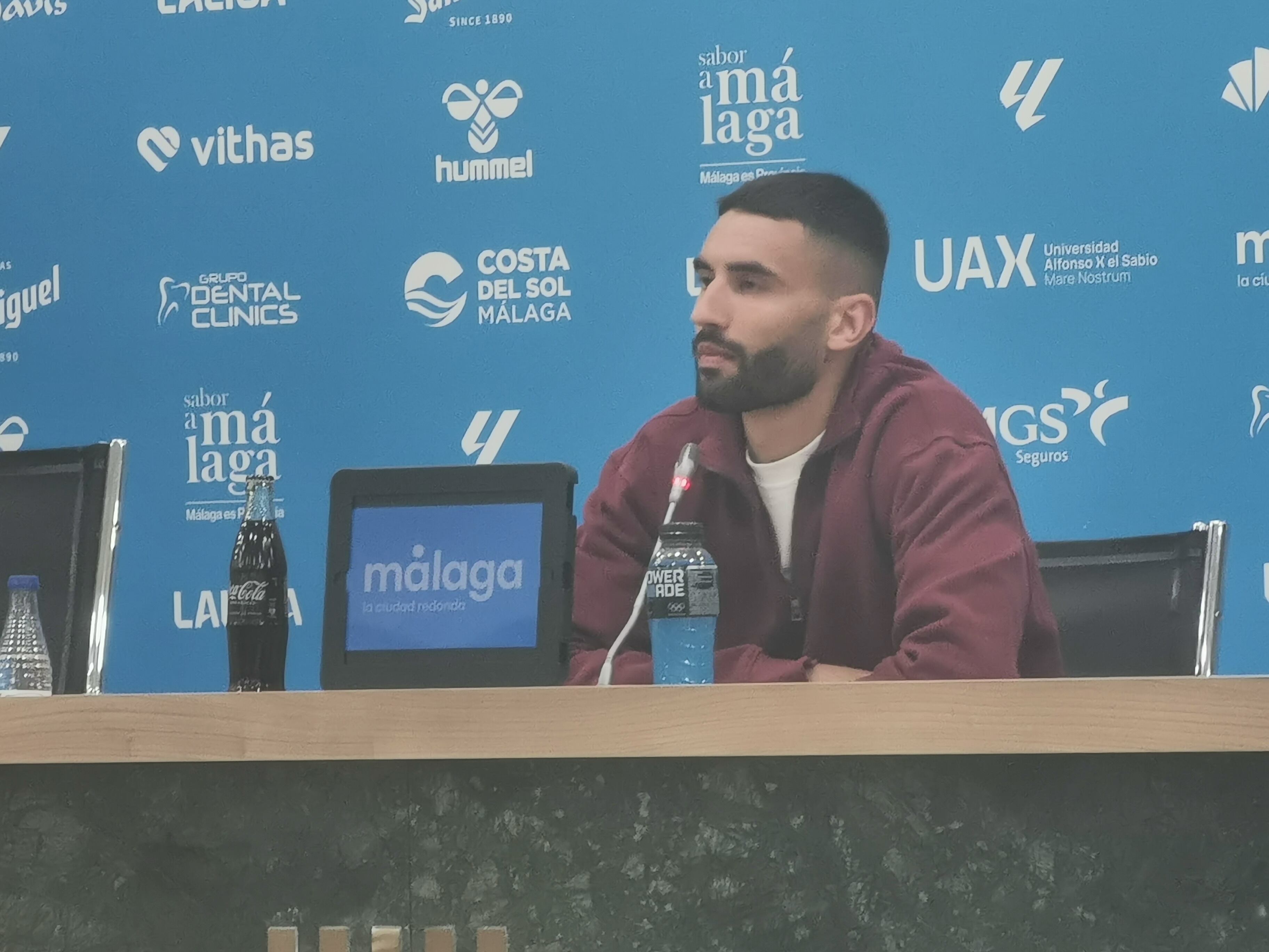 Einar Galilea, en La Rosaleda