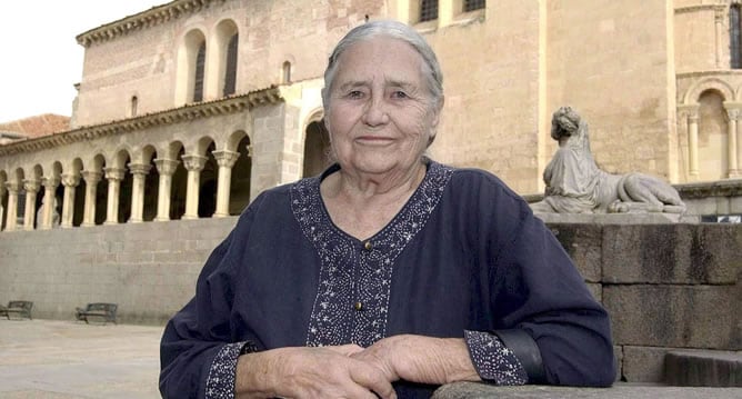 Fotografía de la escritora Doris Lessing en septiembre de 2006.